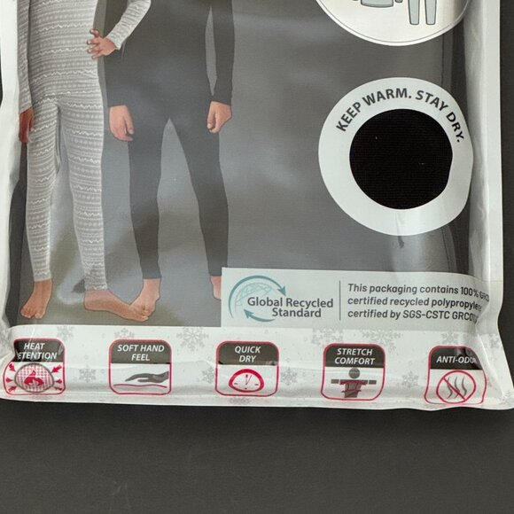 32 Degrees Kids' Black Heat Set - S (6/7) NWT - Picture 5 of 15